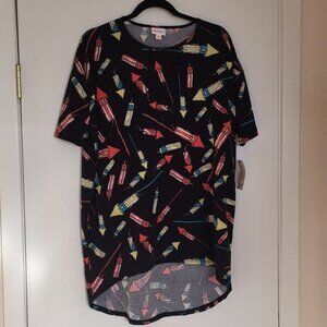 XS LuLaRoe Irma Top